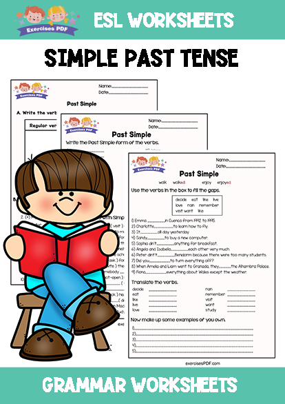 Past Simple Exercises PDF - Free Printables