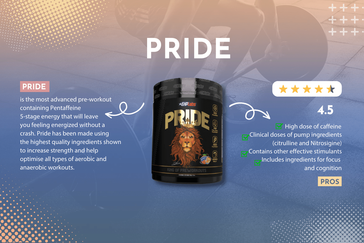 Pride Pre Workout Review EHP Labs Preworkout For Performance Enhancement