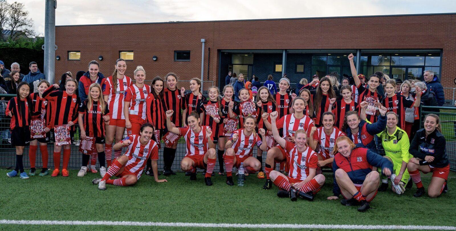 Exeter City Women Train With The Team Exeter City Community Trust