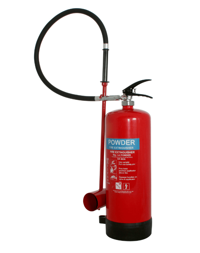 L2 Dry Powder 9KG Fire Extinguisher Exeter Fire Extinguishers