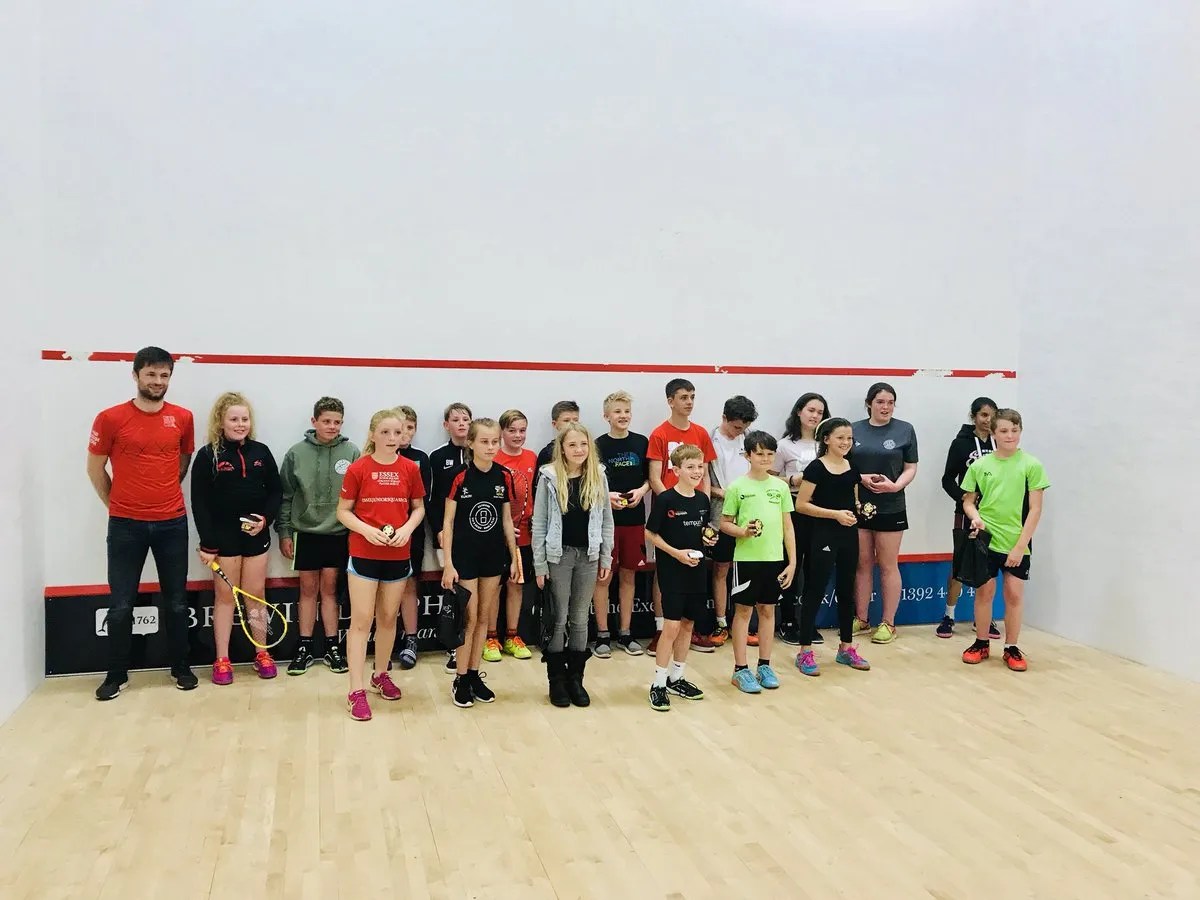 Juniors Squash Coaching Exeter Golf and Country Club