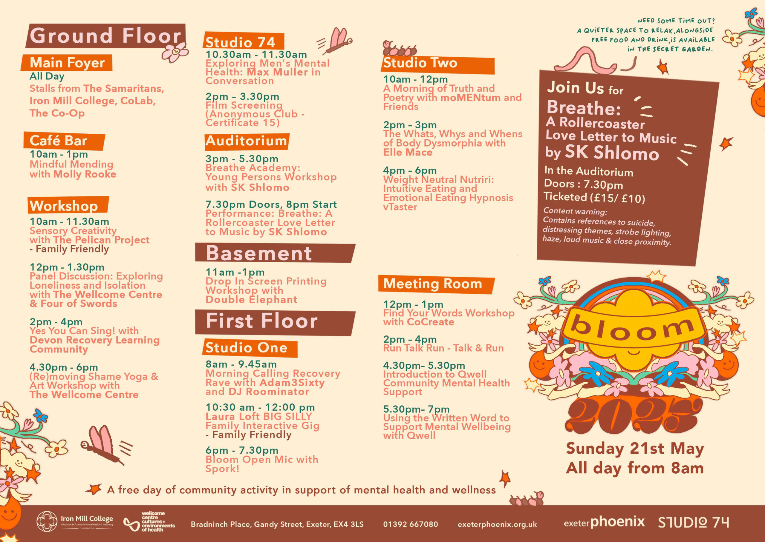 Bloom 2023 Exeter Phoenix