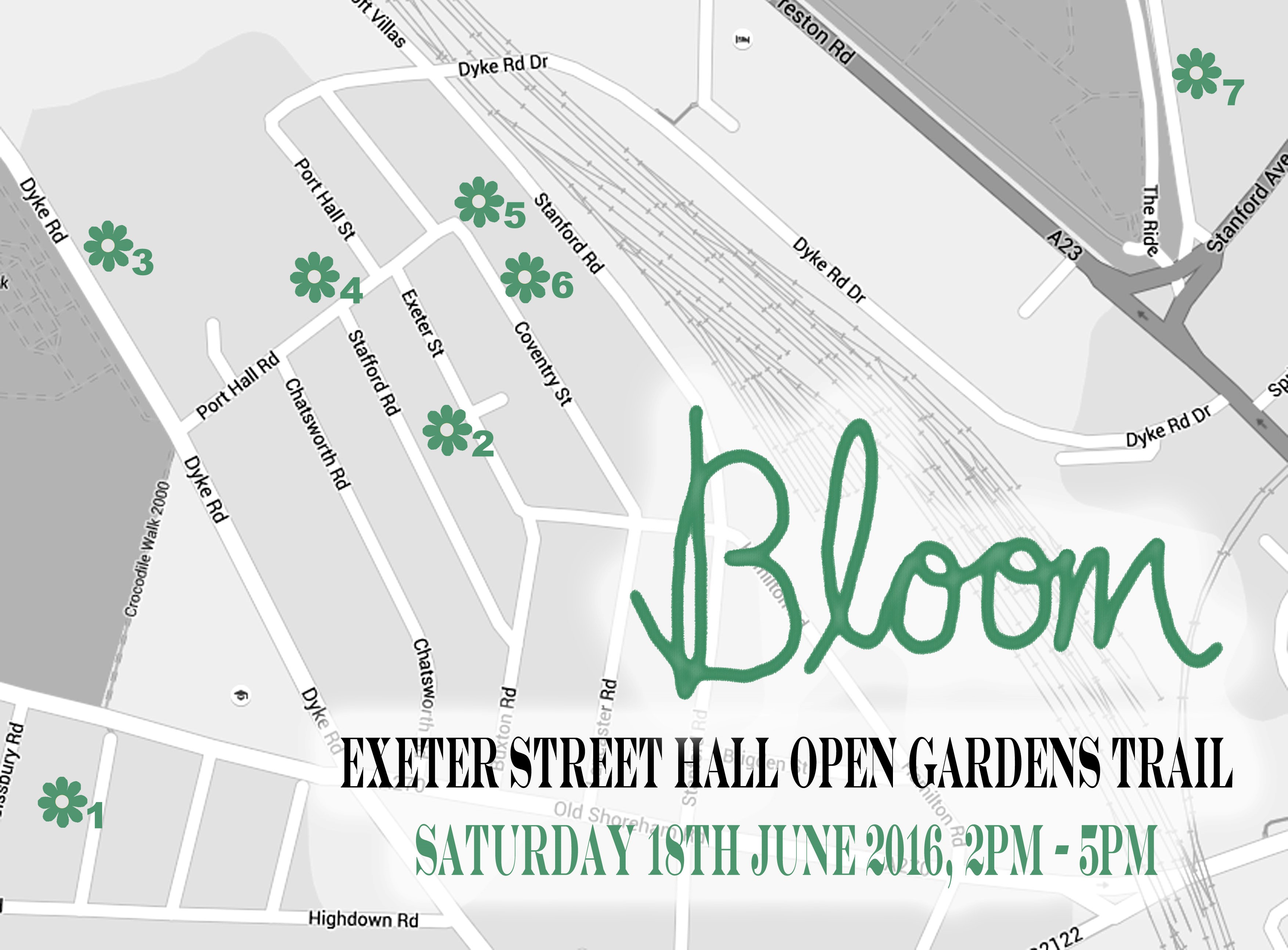 Bloom 2016 Exeter Street Hall