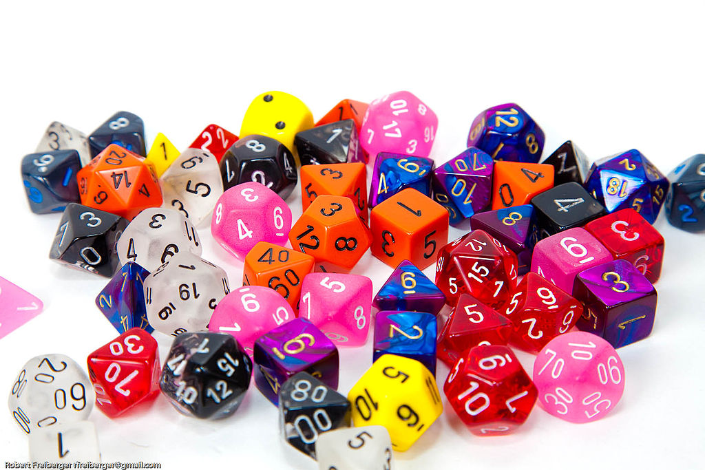 gaming dice Exeunt Magazine