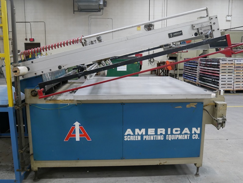 Used AMERICAN SCREEN PRINTING VIKING WOOD GRAIN PRINTING SYSTEM for sale
