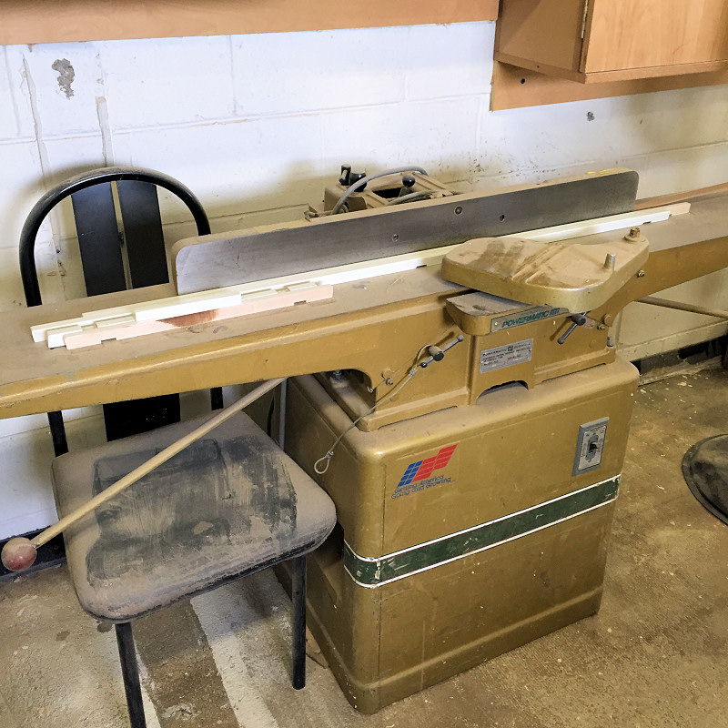 Used POWERMATIC 60 JOINTER (6" 8")