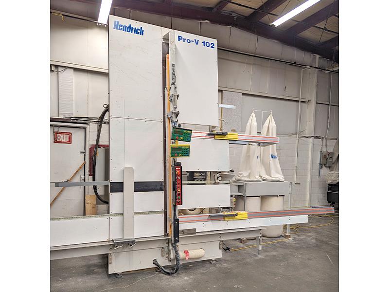 Used HENDRICK PROV 102 VERTICAL PANEL SAW for sale
