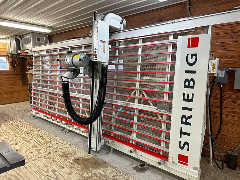 Used STRIEBIG OPTISAW II VERTICAL PANEL SAW for sale