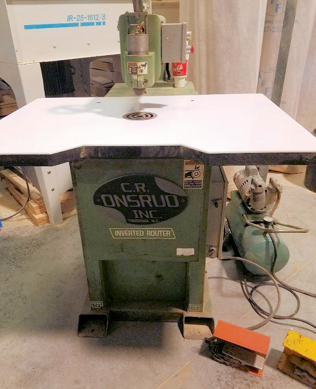 Used C.R. ONSRUD 36210 INVERTED PIN ROUTER for sale
