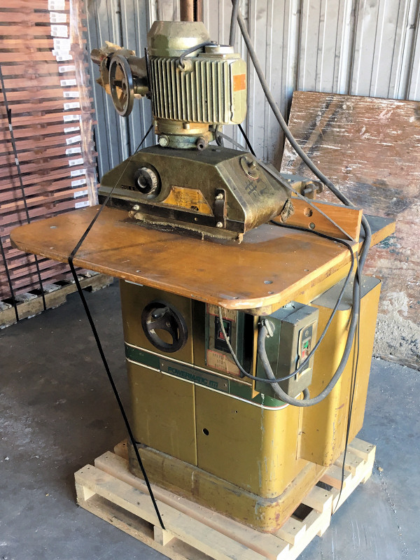Used POWERMATIC 26 SHAPER (W/FEEDER)