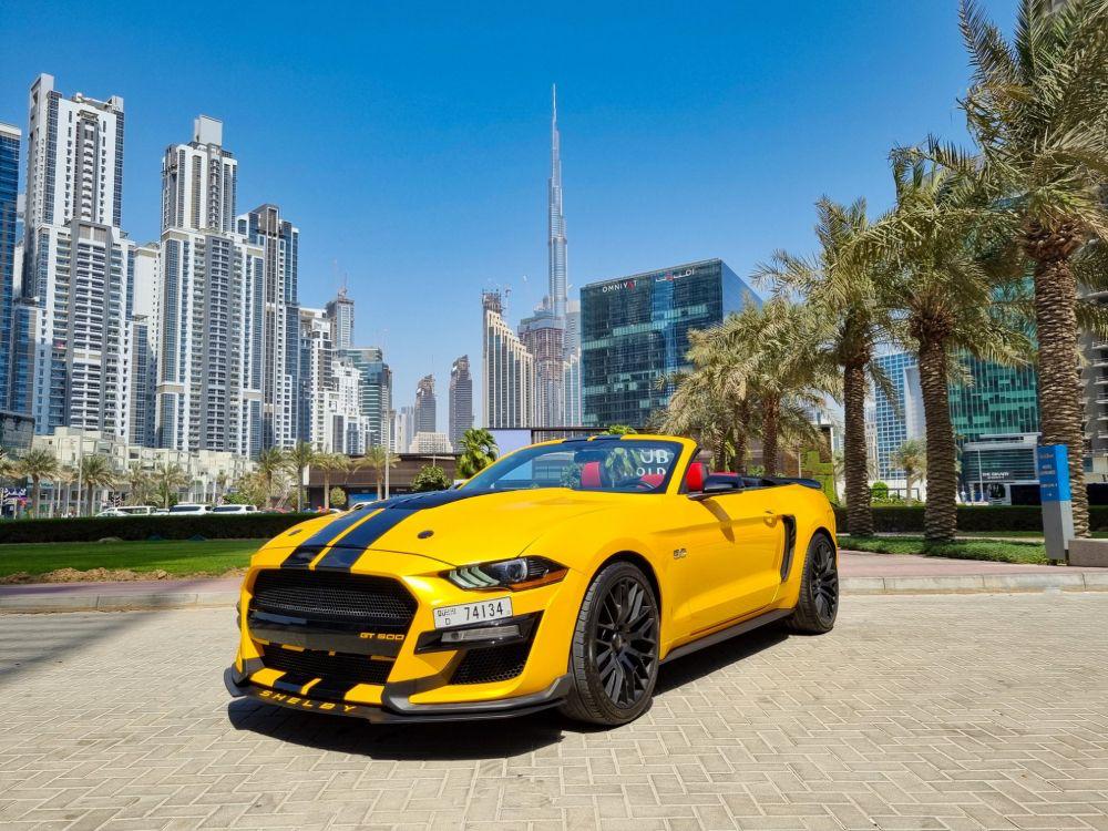 Rent ford mustang gt convertible 2020 Dubai Sports Car Rental 24/7