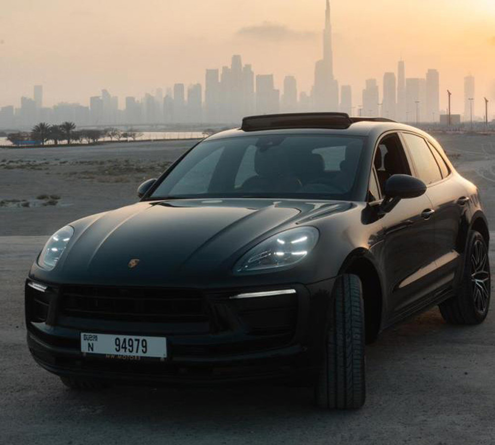 Rent porsche macan 2023 Dubai SUV Car Rental 24/7