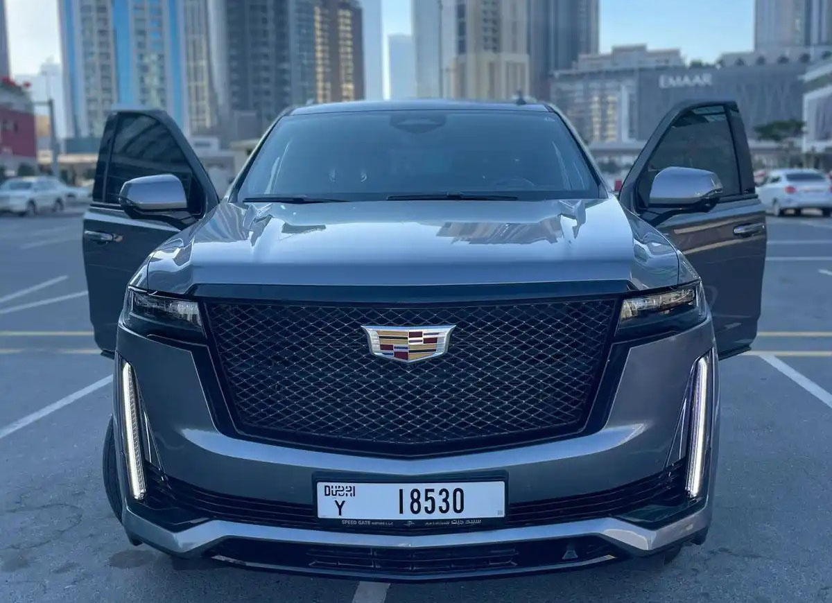 Cadillac Car Rental Dubai Hire A Premium Car For The Family