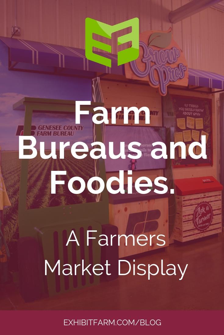 Farm Bureaus and Foodies A Farmers Market Display Exhibit Farm The