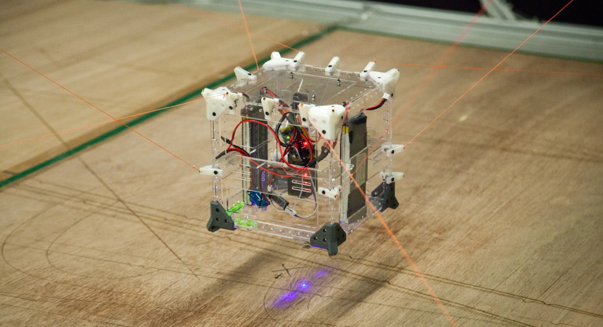 XLLaser Extra Large 3D CableDriven Laser Cutting Robot CUHK