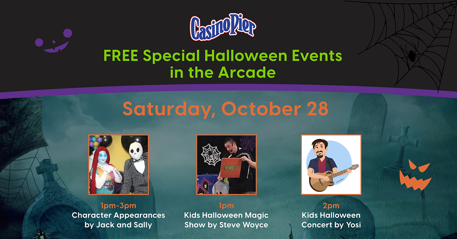 Halloween Fun at Casino Arcade Seaside Heights New Jersey Official