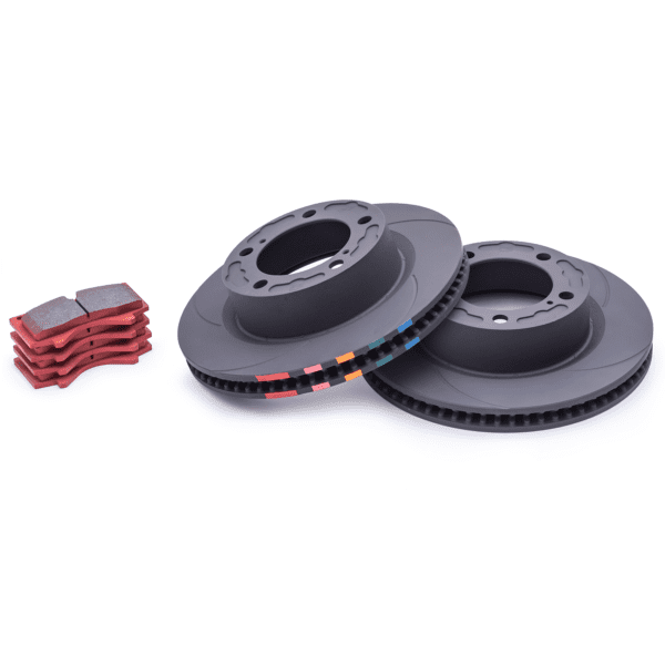 Powerbrake DLine HP Rotor and Pad Kit Lexus GX470 Rear