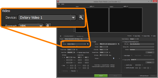 ExKode Dxtory Features