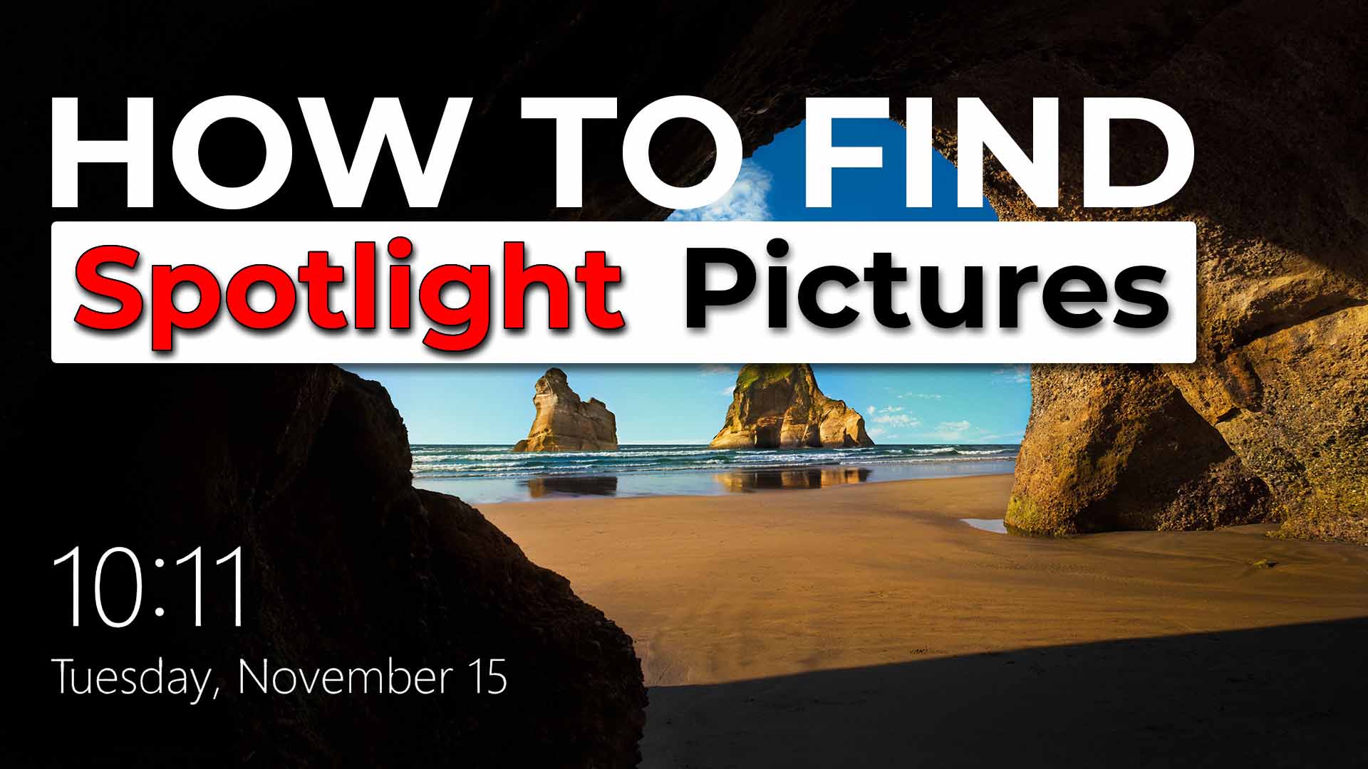 How to Find Windows 10 Lock Screen Images eXlima