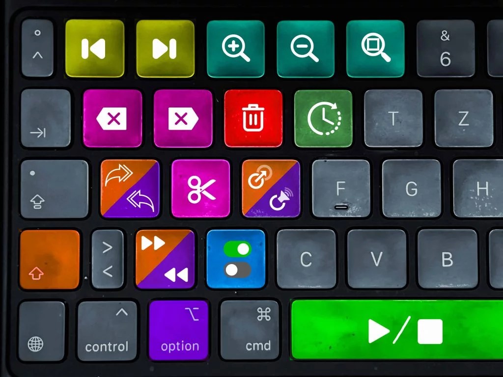 How to change Keyboard Shortcuts DaVinci Resolve iPad Pro