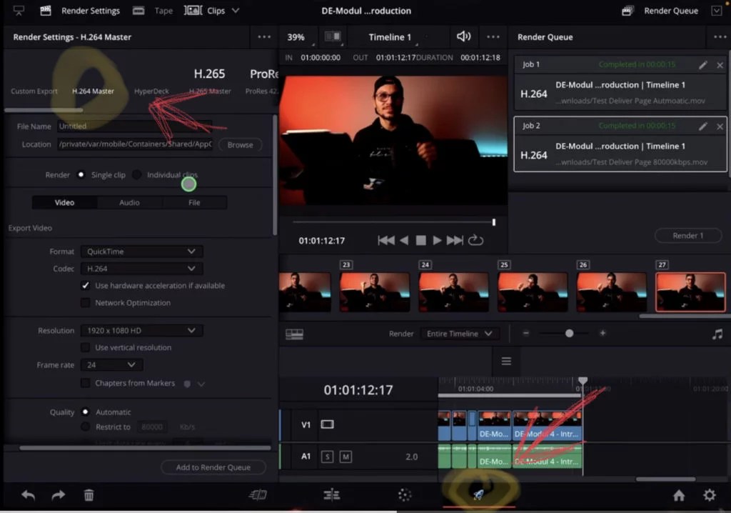 How To Get the Best Video Export Quality in DaVinci Resolve iPad