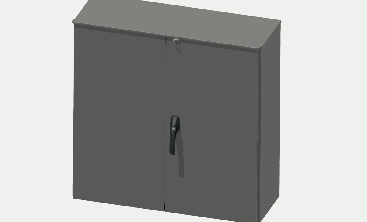 New Type 3R Double Door Junction Box is now available! EXM manufacturing