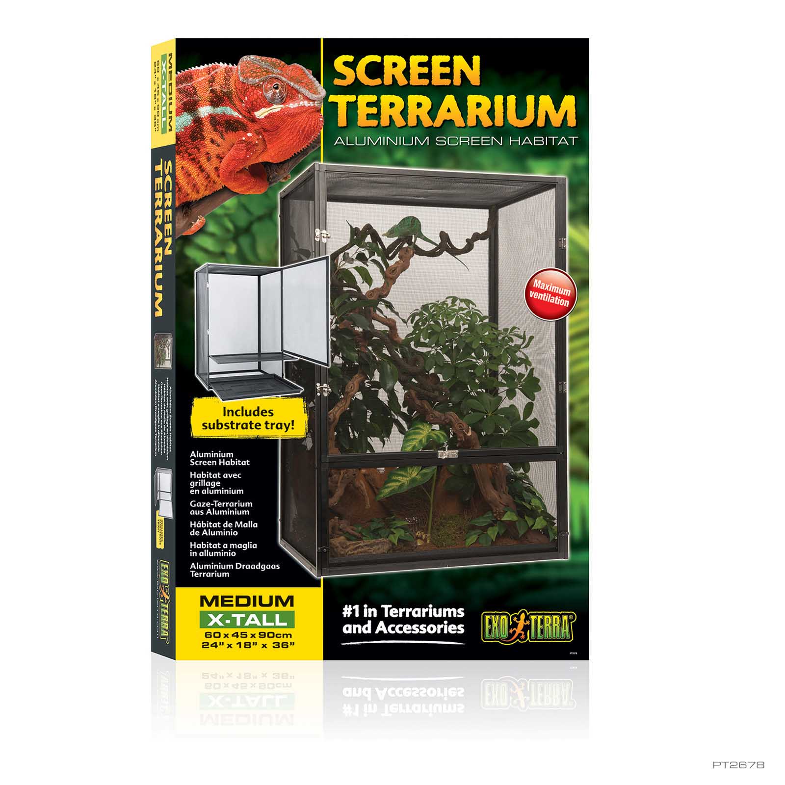 Screen Terrarium Medium XTall