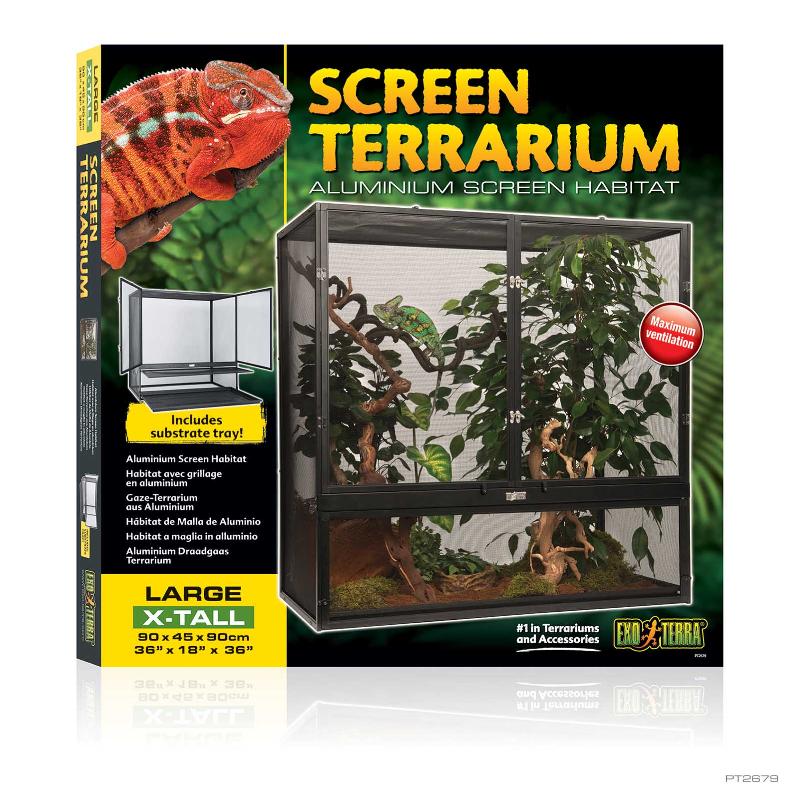 Screen Terrarium Large XTall