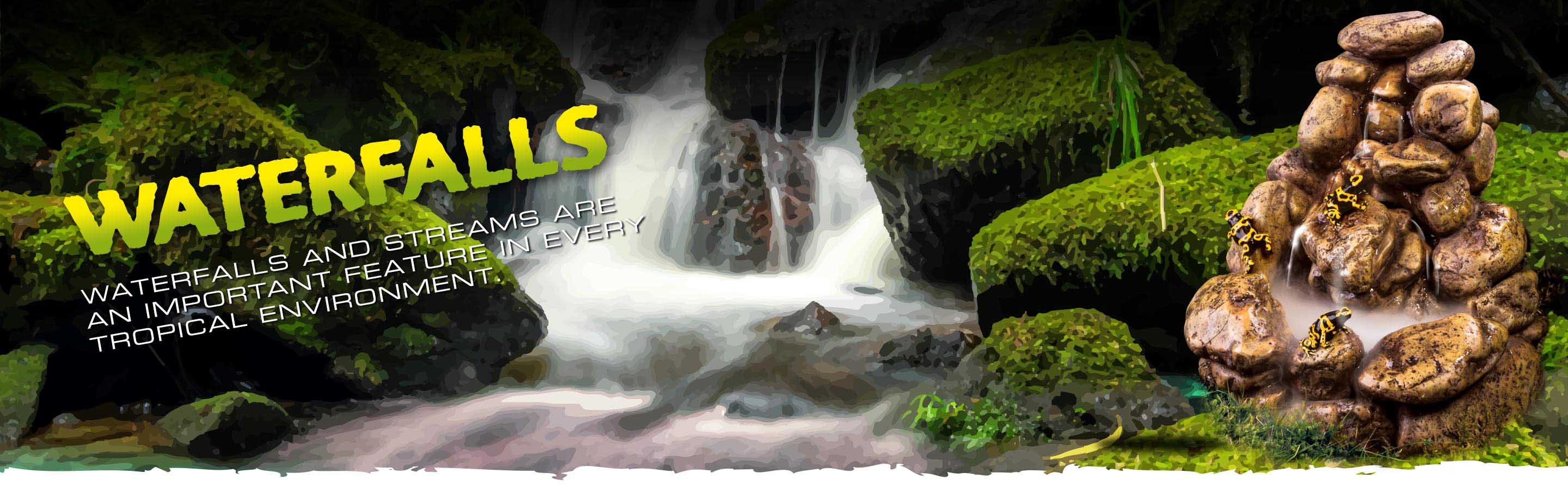 Pebble Waterfall Large