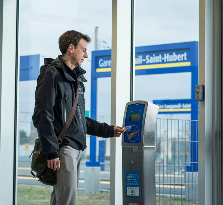 Exo Validation des titres de transport