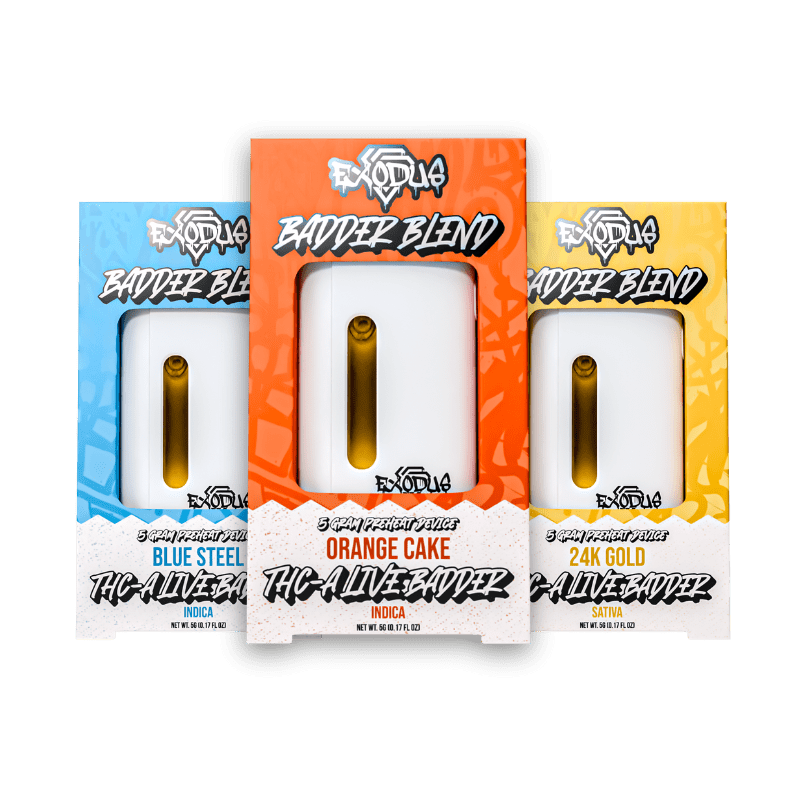 Badder Blend 5G Disposables Bundle Exodus
