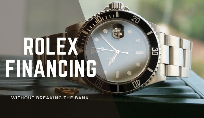 Does rolex do financing