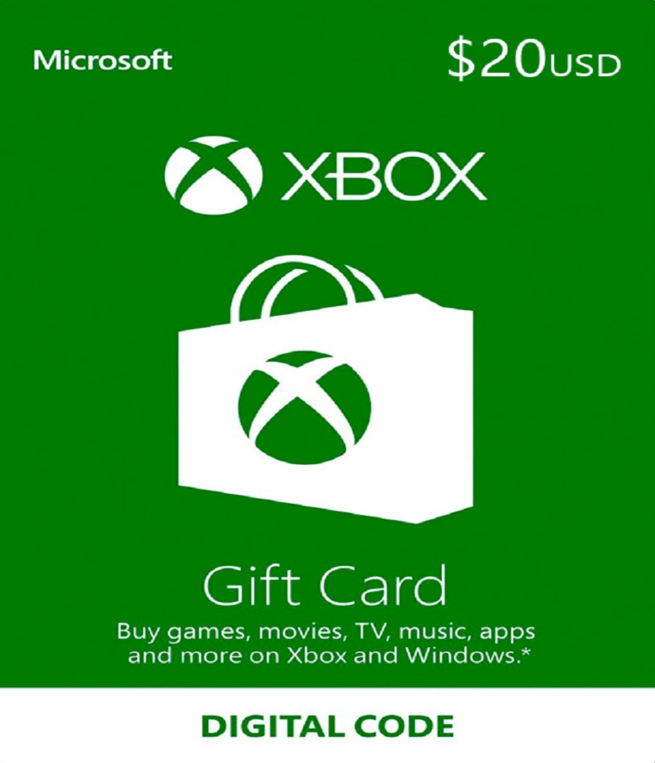 Xbox Live Gift Card 20 USD ExoPlayZone