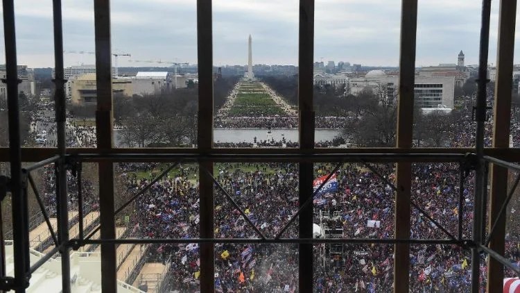 La-manifestación-de-los-sostenedores-del-presidente-Donald-Trump(AFP)