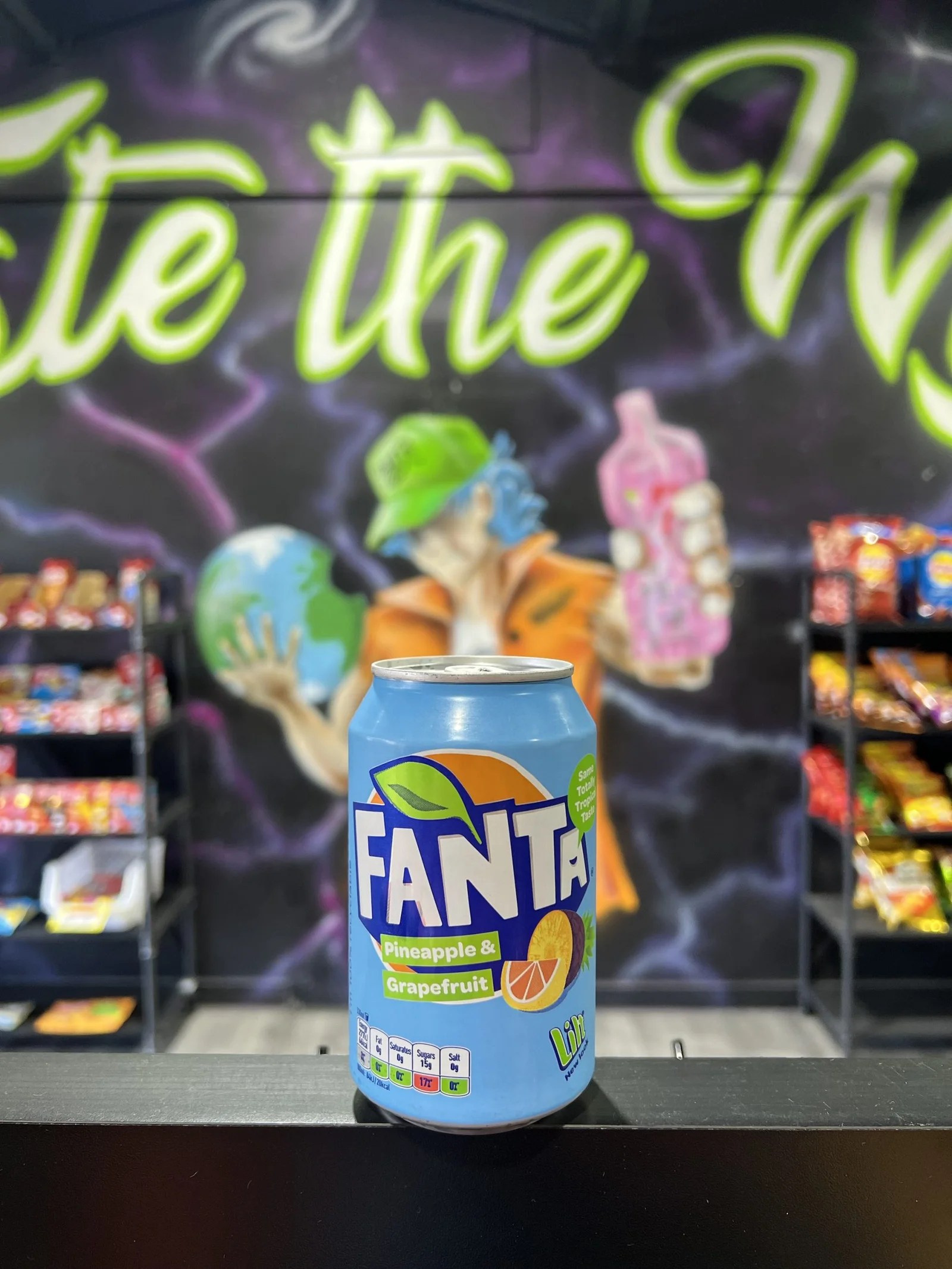 Fanta Pineapple & Grapefruit 330ml (UK) Exotic Cravings