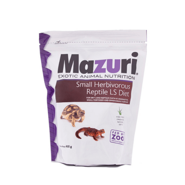 DIETA PARA HERBÍVOROS PEQUEÑOS 450 G (MAZURI) ExoticAnimals