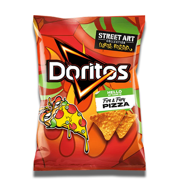 Doritos Fire And Fury Pizza Large Bag Exoticers