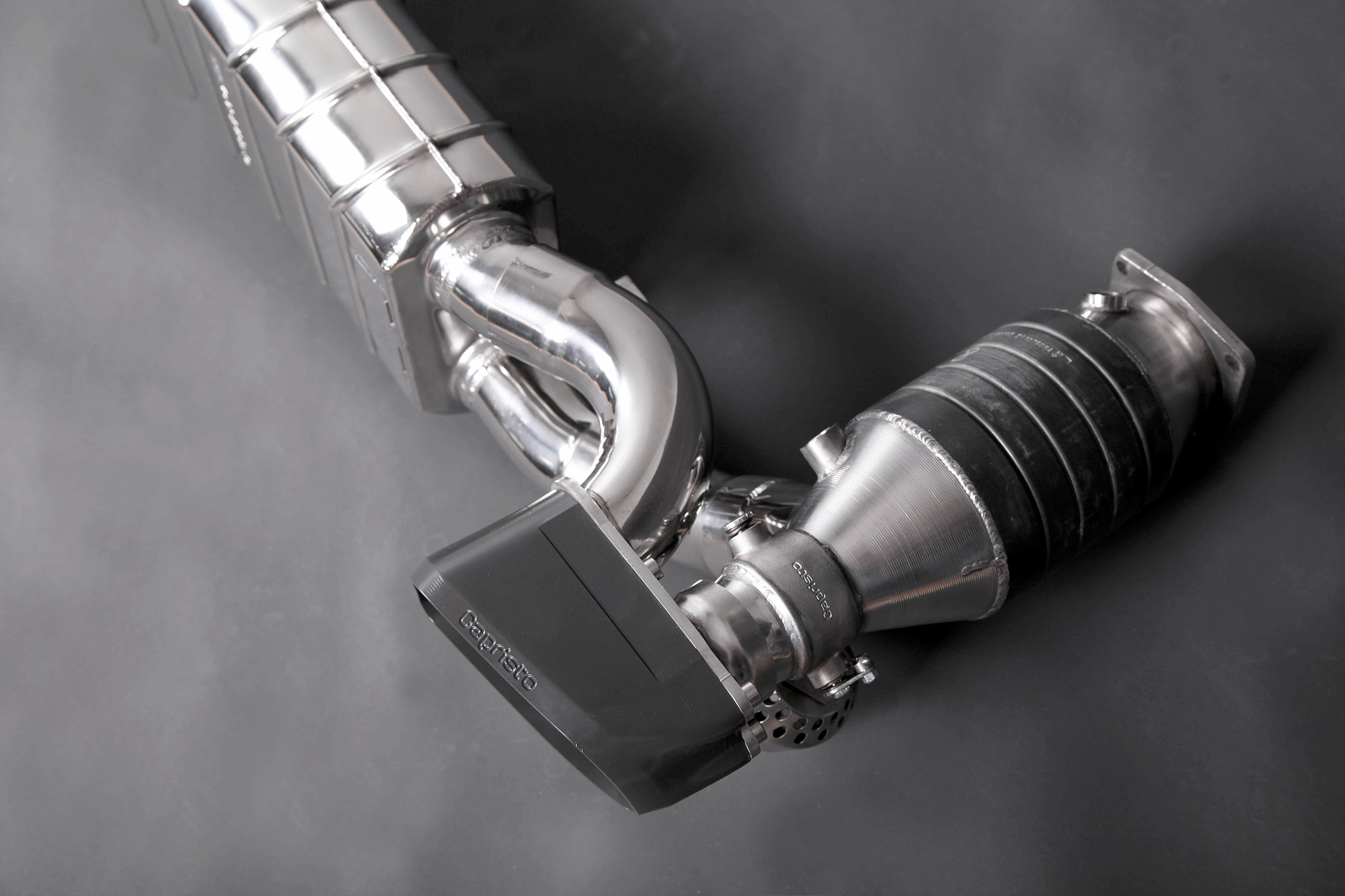 Porsche 997.2 Turbo/S Valved Exhaust with Cat Delete Test Pipes (CES3