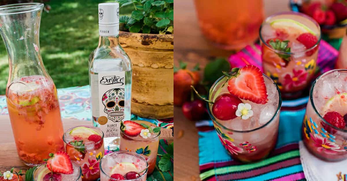 Berry Tequila Rosé Sangria Exotico® Tequila