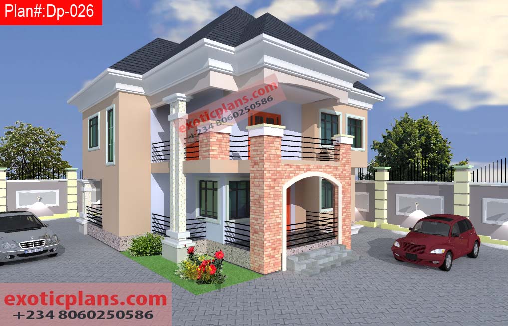 Design 25 of Four Bedroom Duplex Plan In Nigeria newtvstory