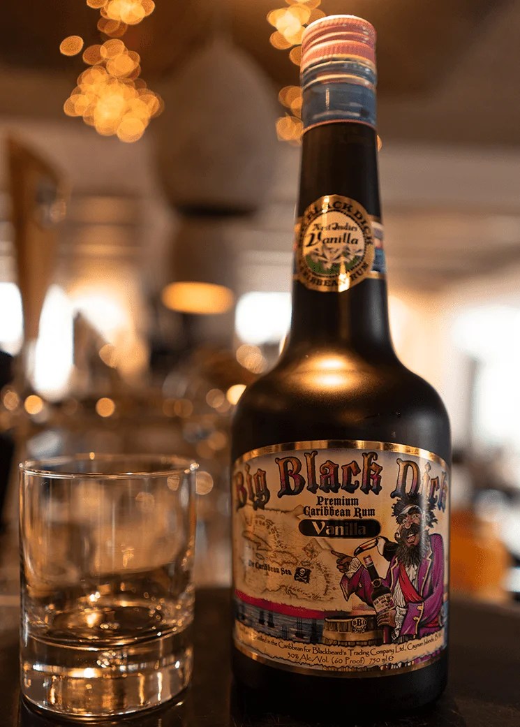 BIG BLACK DICK (Vanillia, Cocunut, white-Dark Chocolate) (30% alc
