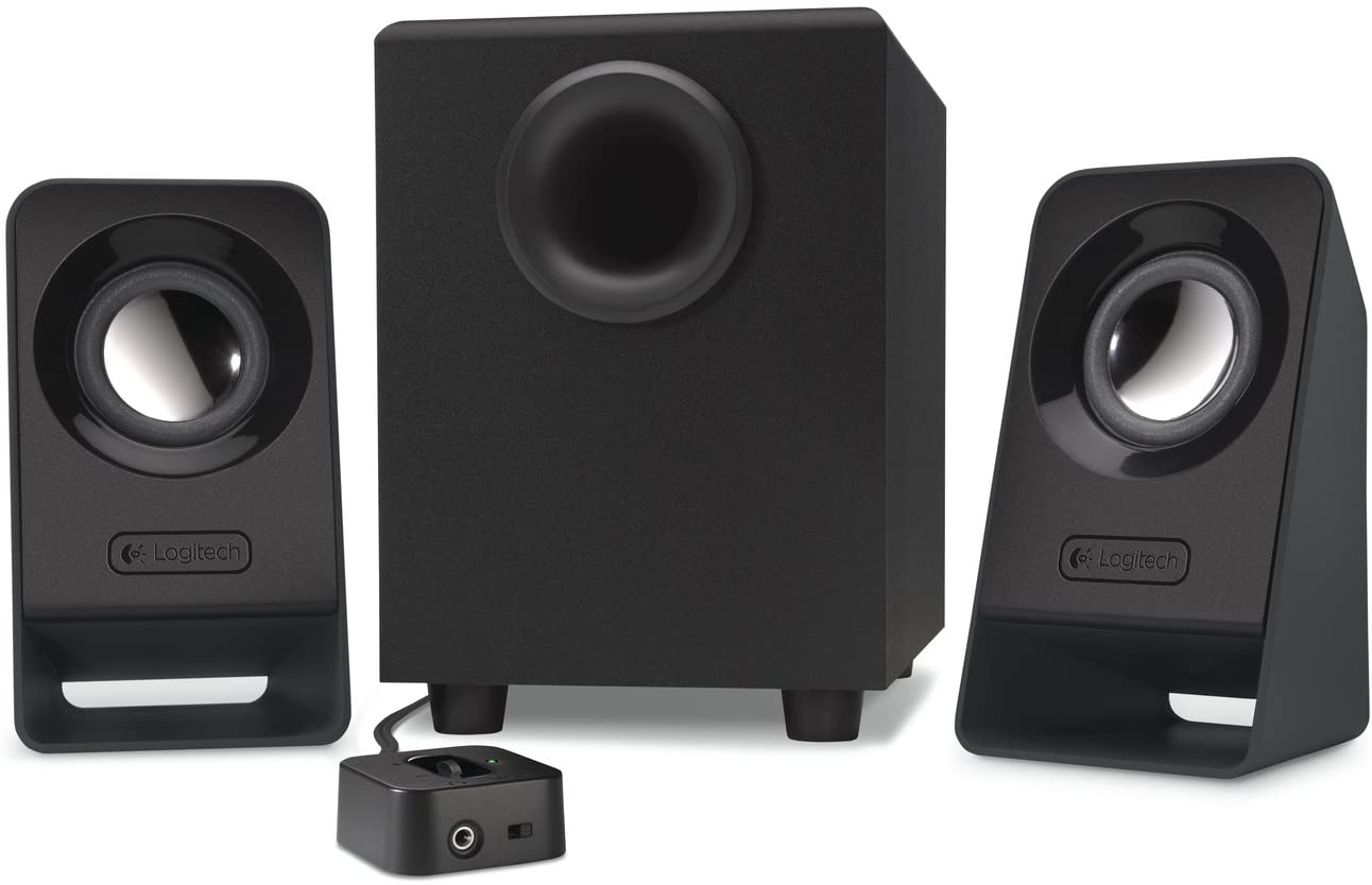 Logitech Z213 Compact PC Multimedia 2.1 Speaker System with Subwoofer