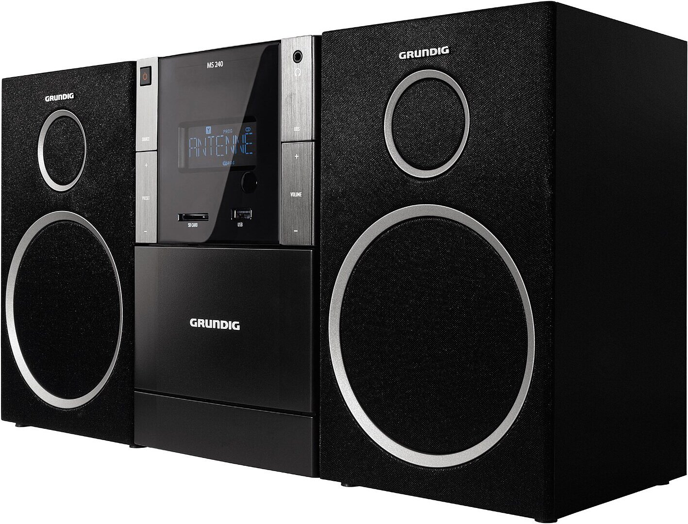 Grundig MS 240 Micro Hifi System Exotique