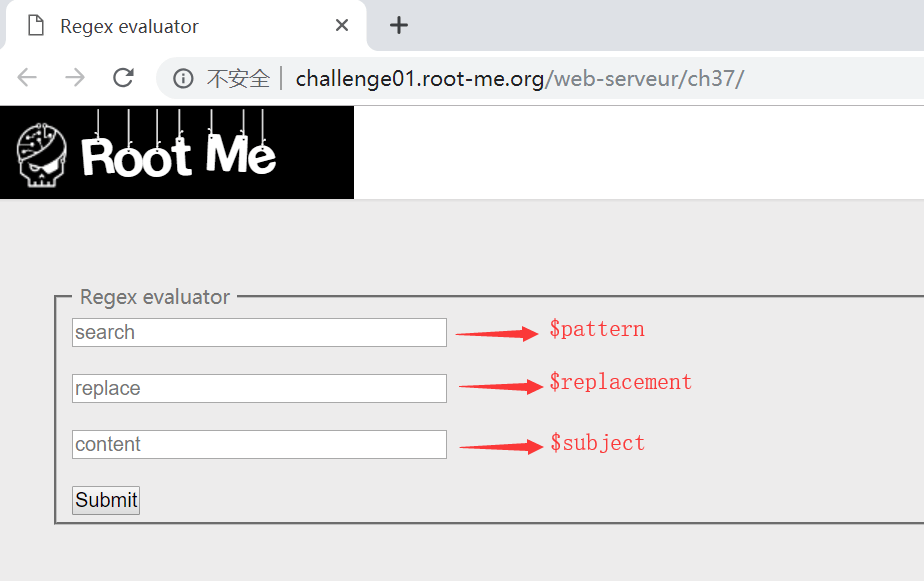 【RootMe】 PHP preg_replace() 眈眈探求