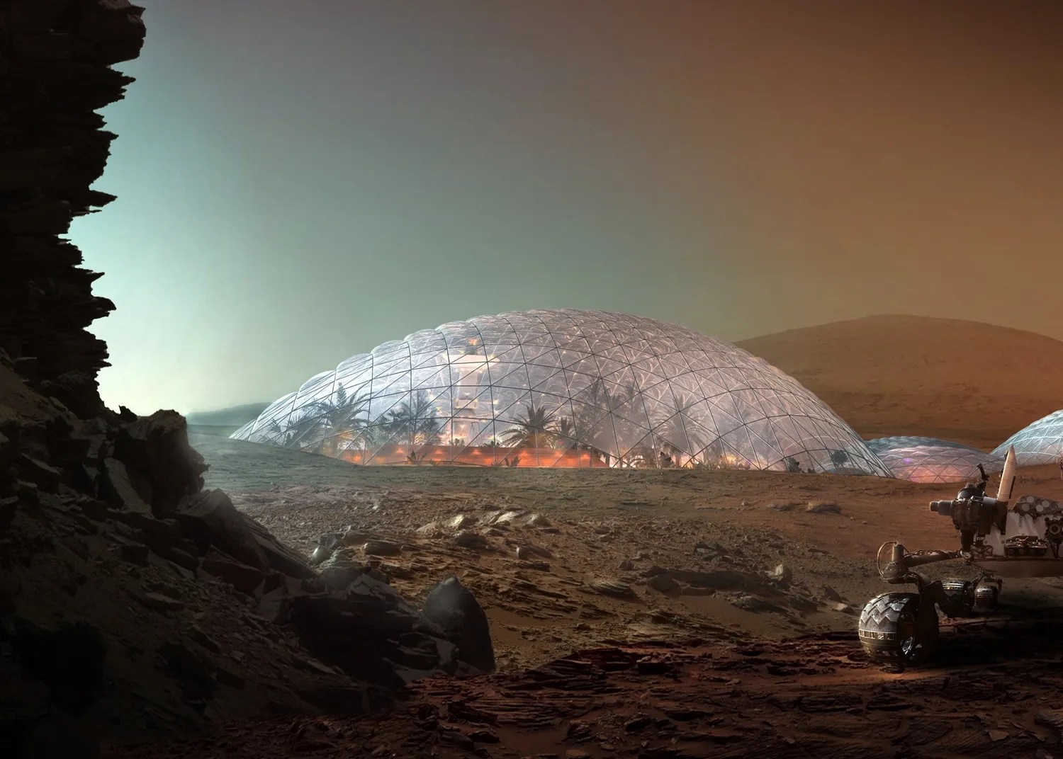 'Cosmic Concrete' Developed to Build Living Space on Mars