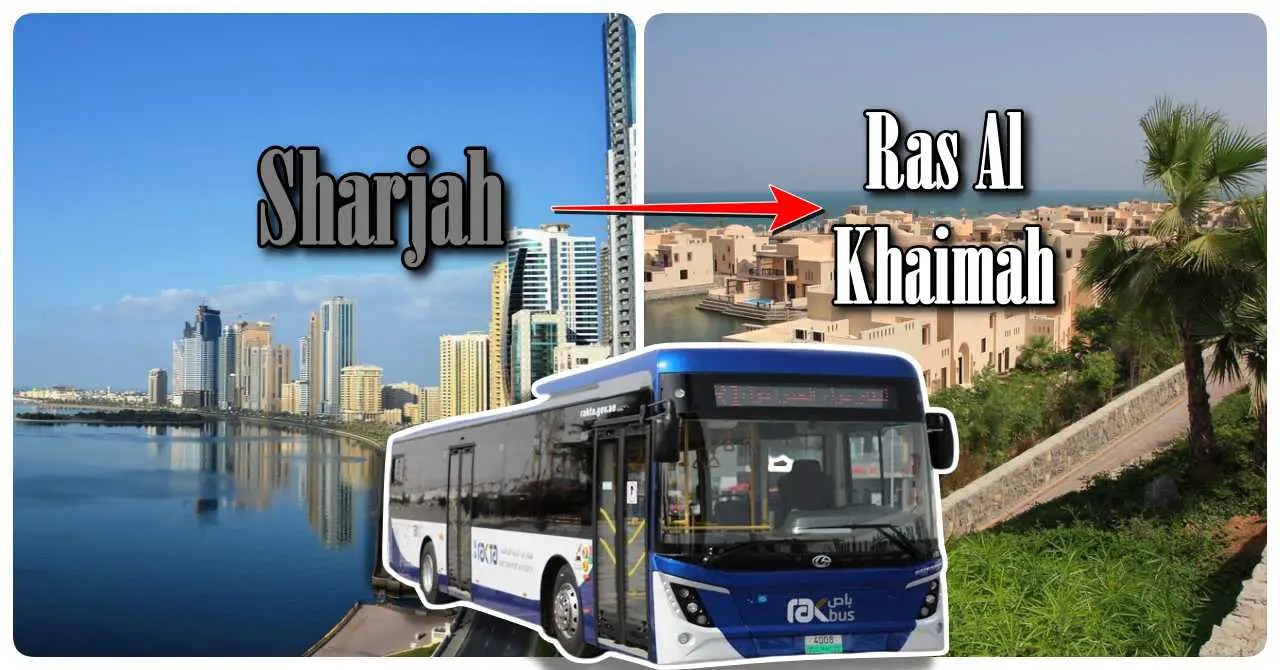 Sharjah to Ras al Khaimah bus timing and guide