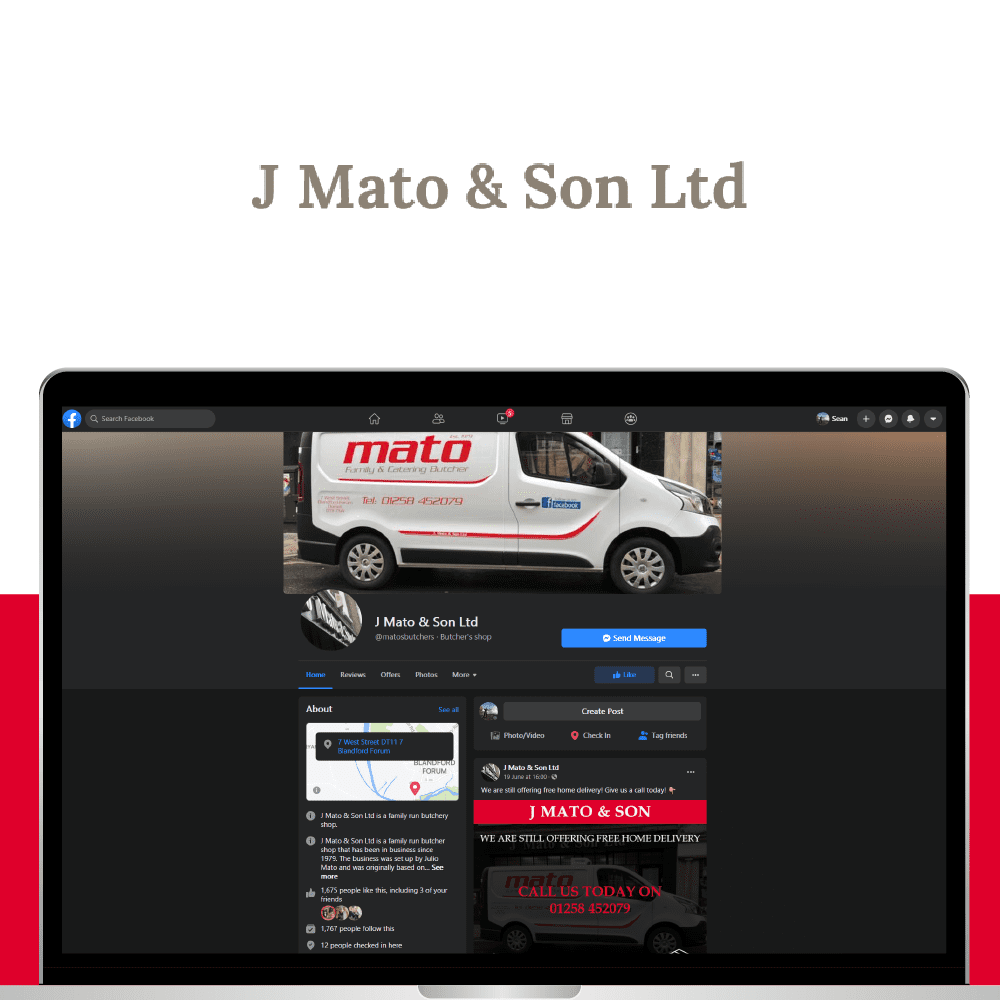 J Mato & Son Blandford Digital Marketing Expect Best