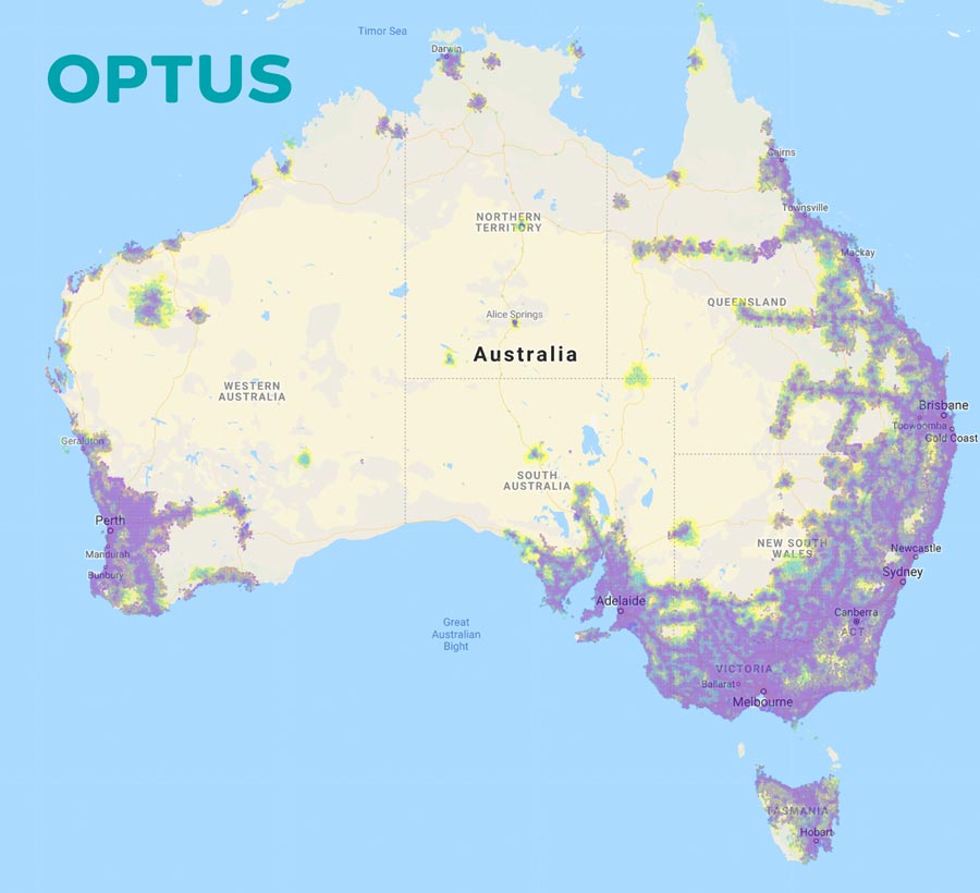 Telstra or Optus? Which network is best for driving around Australia