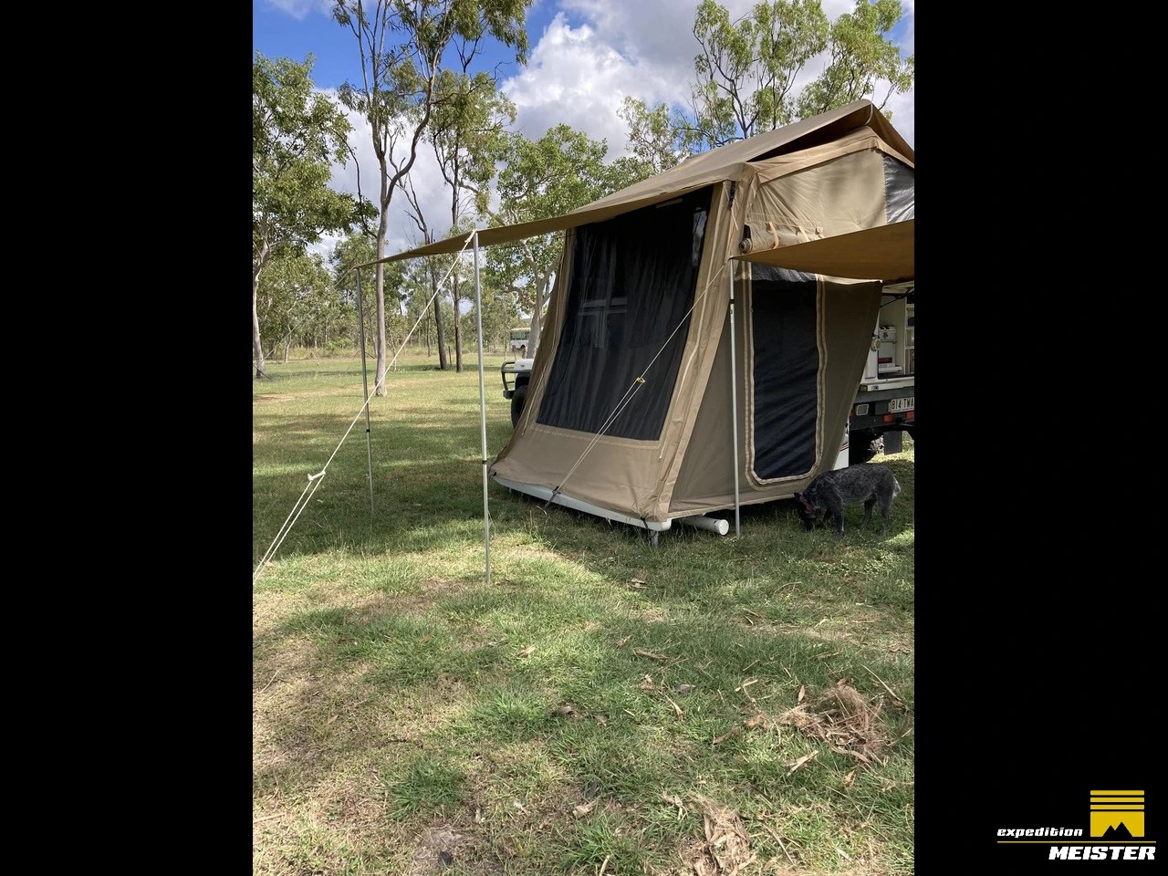 1987 Landrover 6x6 dual cab with slide on camper > For sale > Australia