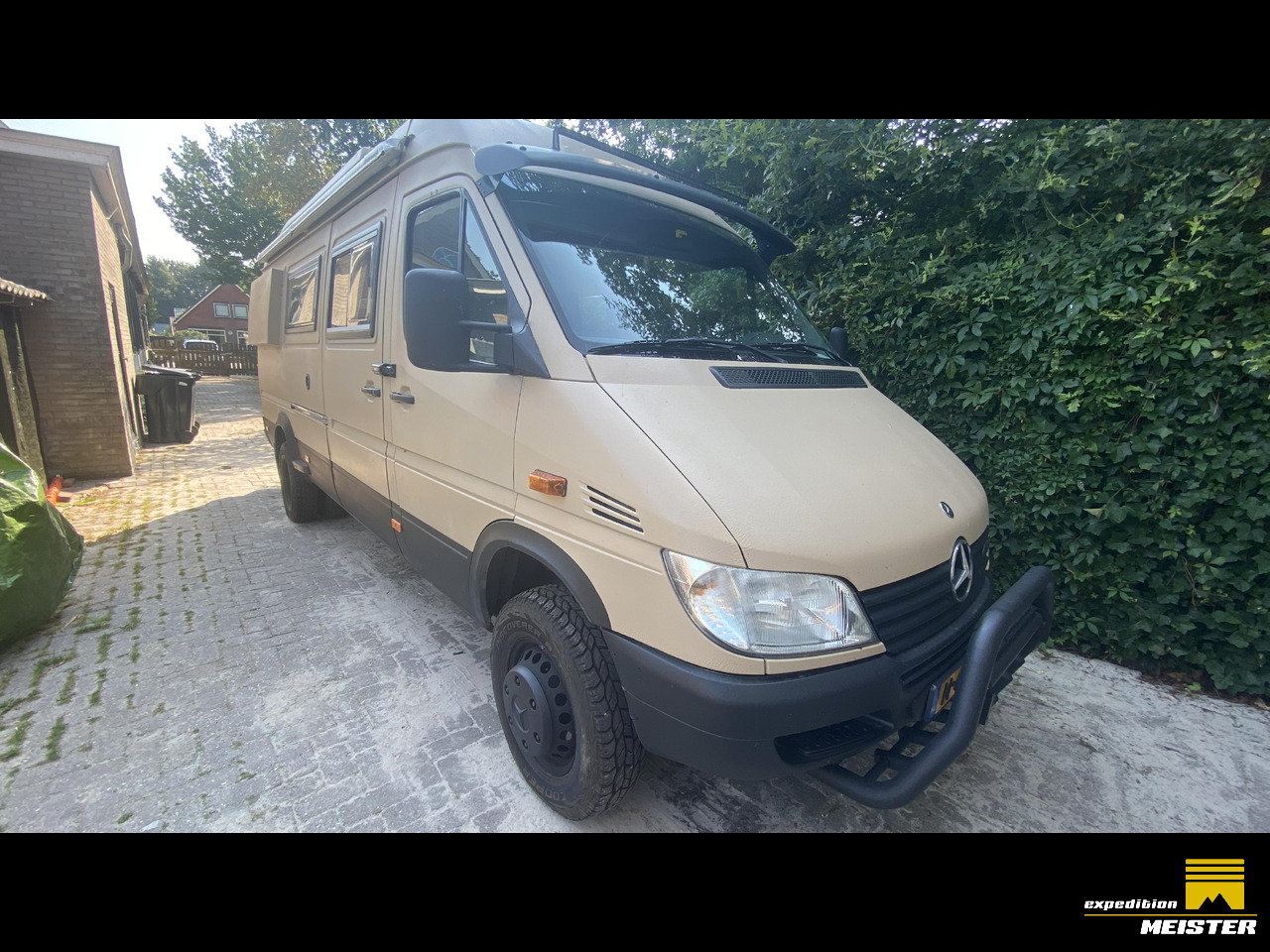 Mercedes Sprinter 413 4X4 OFFROAD OFFGRID expedition campervan > For sale > Netherlands